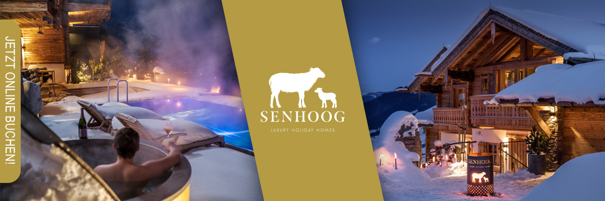 Romantikurlaub im Luxus-Chalet Senhoog in Leogang